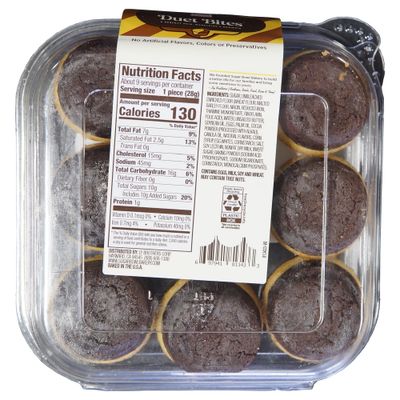 Sugar Bowl Bakery Duet Bites Madeleine &amp; Brownie Cookies, 9 oz, Pack of 3