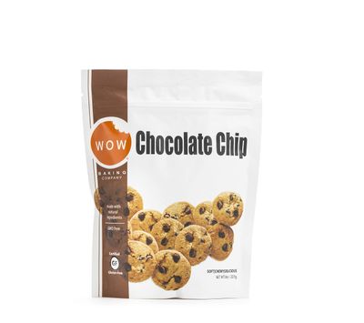 WOW Baking Company Gluten-Free Cookies, Chocolate Chip, 8 Ounce Pack of 6