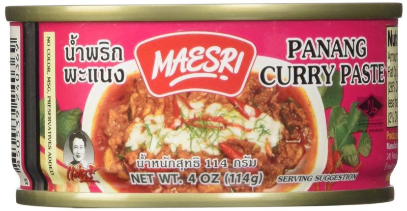 Maesri Thai panang curry - 4 oz x 2 cans, Set of 2
