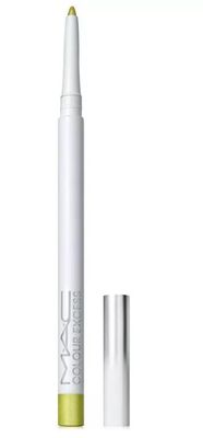 MAC Colour Excess Gel Pencil Eye Liner - Gleam On White with green pearl .01 oz .35g