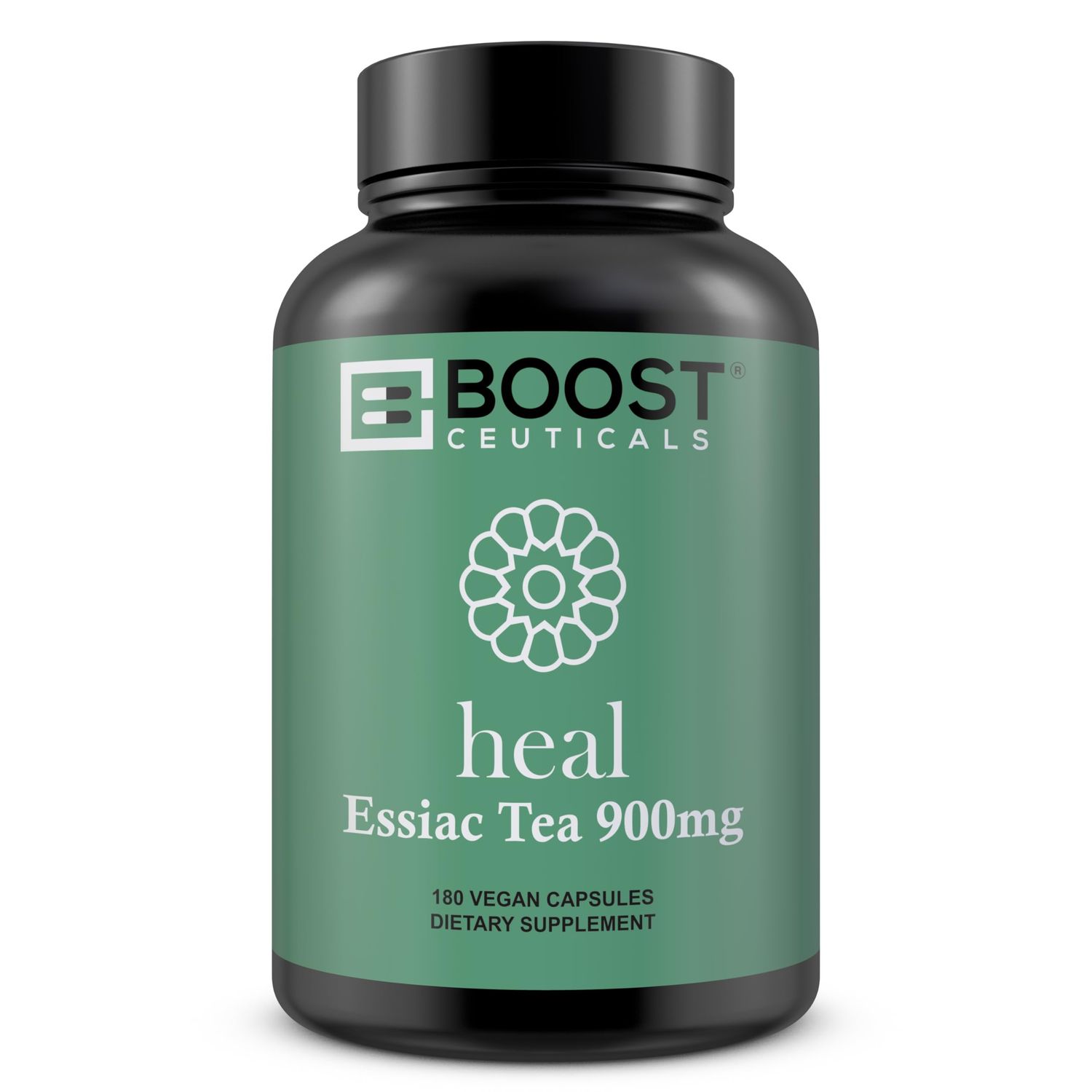 BoostCeuticals Essiac Capsules 180 Count Vegan - Premium GMO-Free 900mg Per Serving Essiac Tea Immune Support Supplement