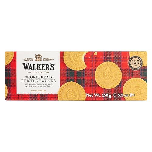 WALKERS: Pure Butter Shortbread Rounds, 5.3 oz