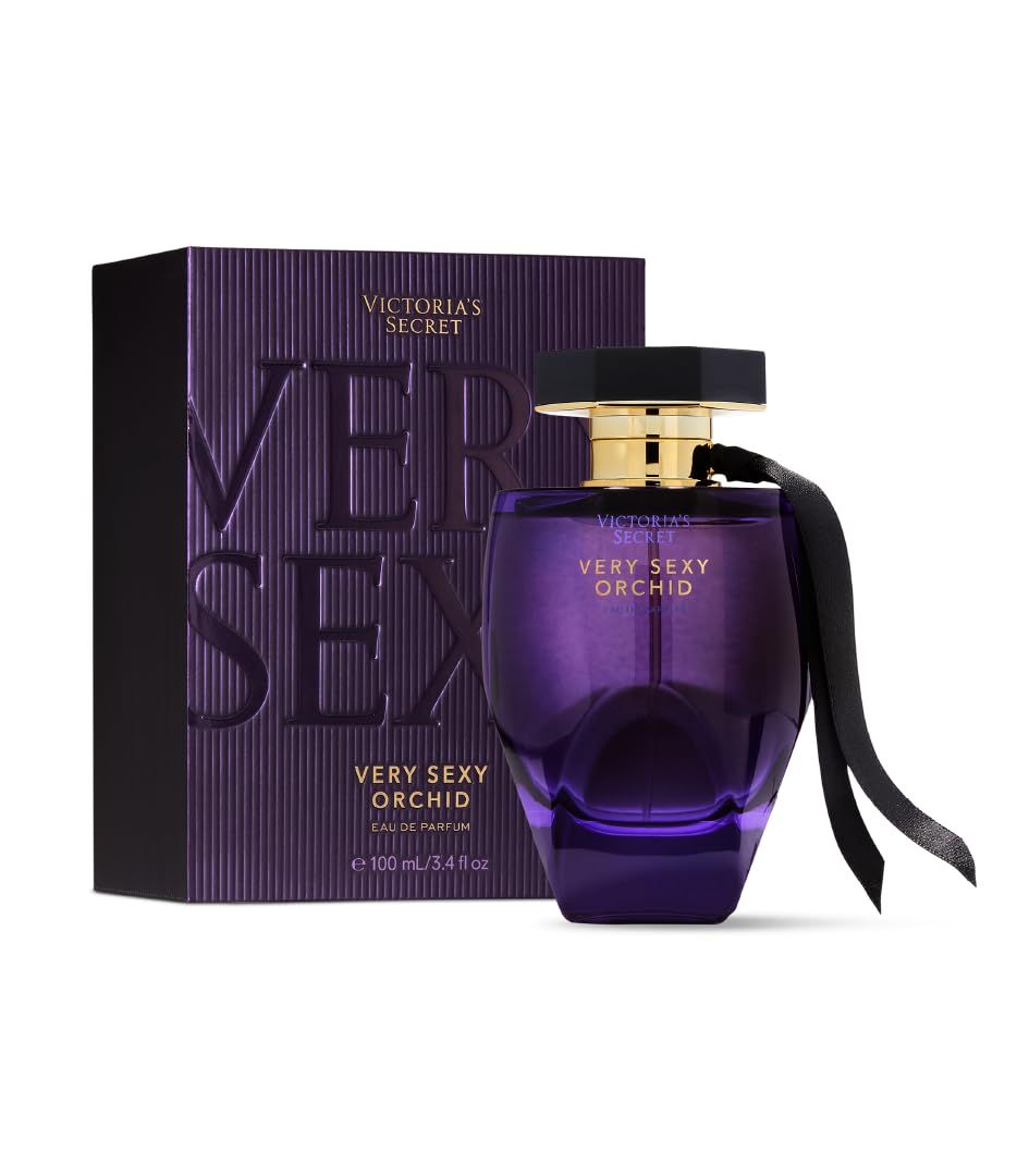 Victoria&#39;s Secret Very Sexy Orchid Eau de Parfum, Notes of Blackcurrant, Orris Woods &amp; Sheer Patchouli, Perfumes for Women 3.4 oz