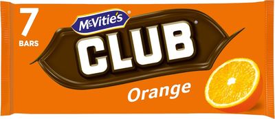 McVitie&#39;s Club Orange 7pk Pack of 1