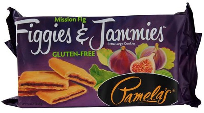 Pamela's Products Figgies &amp; Jammies Extra Large Cookies Gluten Free Mission Fig -- 9 oz Pack of 1