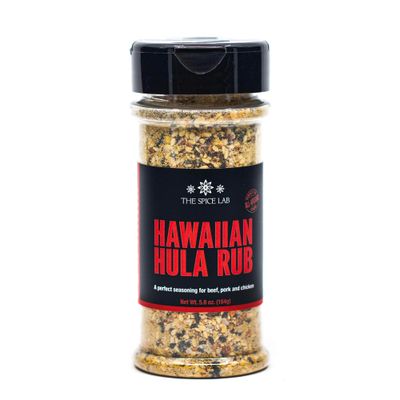 The Spice Lab Hawaiian Hula Rub - Brown Sugar, Sesame Ginger &amp; Soy Sauce - Sweet Seasoning for Pork Chops, Stir Fry Vegetables, Beef, Sesame Chicken, Poke &amp; Vegan Meat - 6.2 oz Shaker Jar - 7086