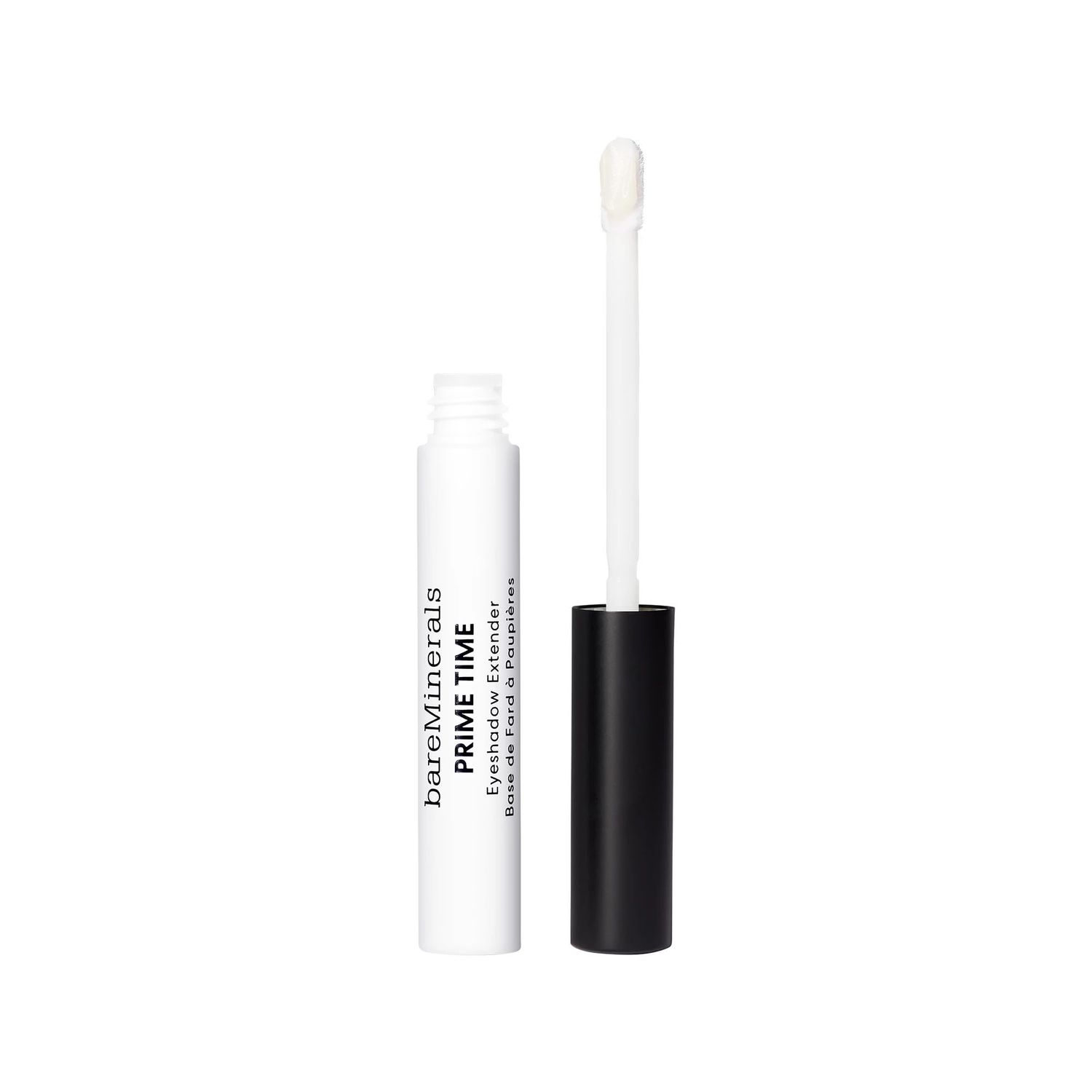 bareMinerals Prime Time Eyeshadow Extender, Primes Smooths Eyelids For Eyeshadow Application, 24-Hour Wear, Crease-Proof, Waterproof, Vegan