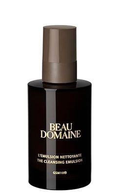 Le Domaine Facial Cleansing Emulsion Gentle Foaming Face Cleanser Hydrating Grape Extract &amp; Patented GSM10 for Sensitive Skin Natural Anti-Aging Skincare 50ml