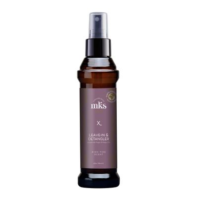 Earthly Body MKS eco X, High Tide Scent - 4 fl oz - Leave-In Treatment &amp; Detangler - Moroccan Argan Oil, Hemp Seed Oil - Vegan &amp; Cruelty Free