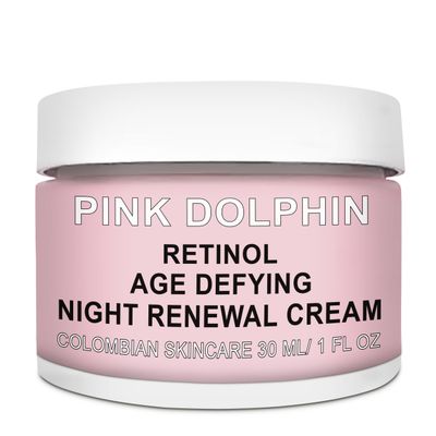 Retinol Night Cream for Face - Age Defying Night Renewal Cream and Facial Moisturizer - Regenerates, Hydrates &amp; Soothes Skin, Boost Collagen Production - Premium Colombian Skin Care - 1oz
