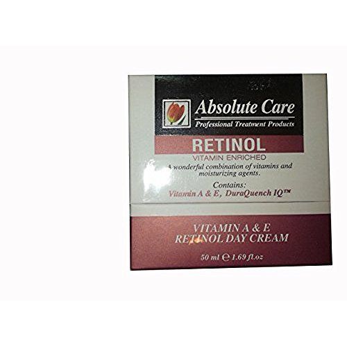 Absolute Care Professional Treatment Products Retinol Vitamin A &amp; E Retinol Day Cream, 1.69 oz 50 ml