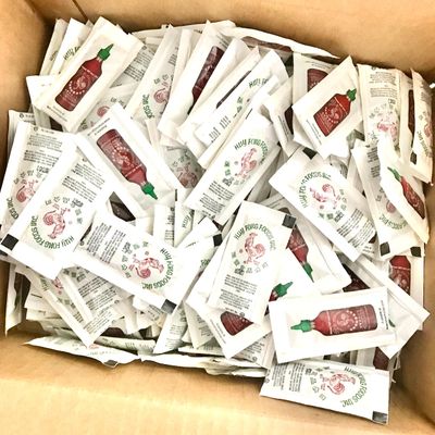 Sriracha2Go - Huy Fong Foods Sriracha Chili Hot Sauce Packets 50-Pack