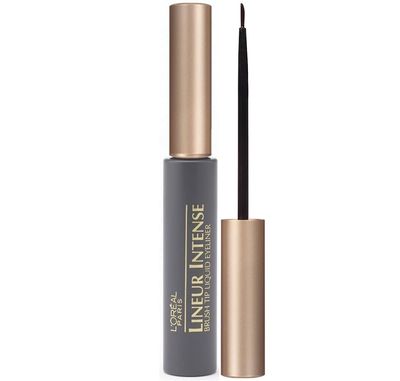 L&#39;Oreal Paris Lineur Intense Brush Tip Liquid Eyeliner, Black, 0.24 fl; oz; Packaging May Vary