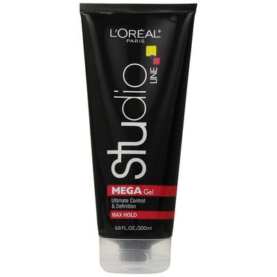 LOreal ParisStudio Line Head Lock Mega Hard Hold Gel 6.80 oz Pack of 5