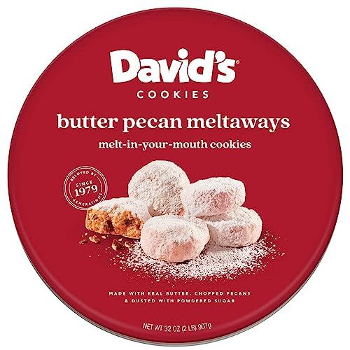 David&#39;s Cookies Butter Pecan Meltaways 907g