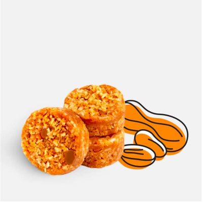 Emmy's Organics, Coconut Cookies - Peanut Butter, 6 oz Pack of 2 Gluten-Free Organic Cookies, Vegan, Paleo-Friendly