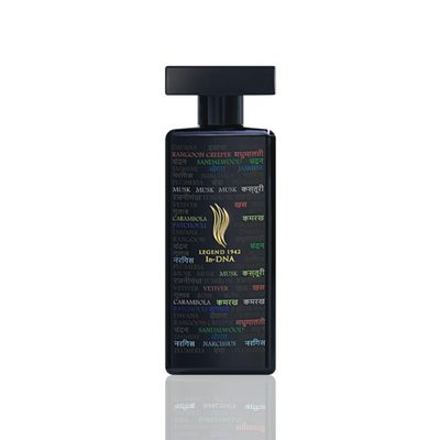 Legend 1942 Long Lasting Luxury Perfumes In-Dna Black 100Ml Branded Perfume For Men &amp; Women Cologne - Floral Fragrance Everyday Essentials - Gifts Hand Crafted by Amitabh Bachchan