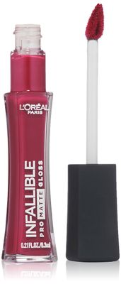 LOreal Paris Infallible Lip Pro Matte Gloss, Rebel Rose, 0.21 fl. oz.