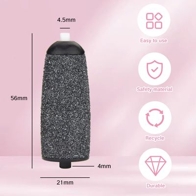 YAFIYGI 6 Pack Pedi Replacement Heads Extra Coarse Rollers for Feet Electric Pedicure Tool Paws Beauty Rollers Refills Callus Remover for Electric Feet Foot Exfoliator Tools