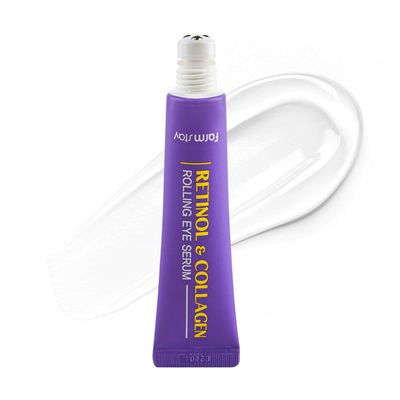 Farmstay Retinol Roll-on Eye Serum with 2 Niacinamide &amp; Collagen - Hydrating Korean Eye Roller for Dark Circles, Puffy Eyes &amp; Wrinkles - 0.84 fl. oz.