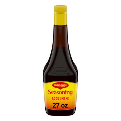 Maggi Seasoning, Umami Seasoning, add a delicious roasted flavor without adding meat, no added MSG, 27 fl oz Bottle