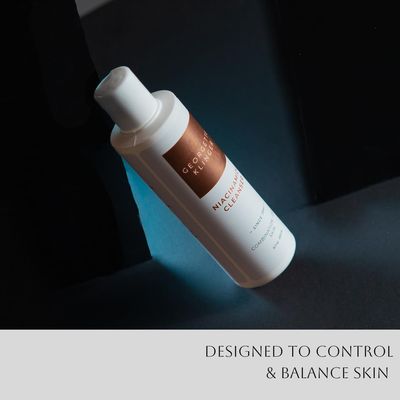 Niacinamide Cleanser - Daily Face Wash for Pores, Breakouts, Acne, Redness, Brightens, Oil Control with Salicylic Acid. Ideal for Normal, Combination, and Oily Skin - 6.7 oz by Georgette Klinger