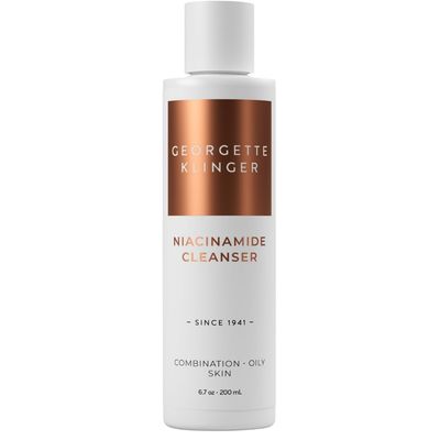 Niacinamide Cleanser - Daily Face Wash for Pores, Breakouts, Acne, Redness, Brightens, Oil Control with Salicylic Acid. Ideal for Normal, Combination, and Oily Skin - 6.7 oz by Georgette Klinger
