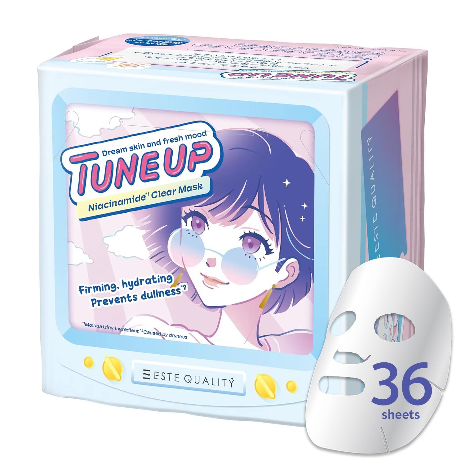 TUNEUP Niacinamide Daily Clear Sheet Mask - 36 Sheet