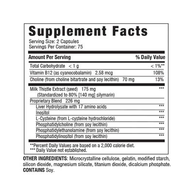 Liverite Liver Aid with Milk Thistle 2-Pack 150 Capsules Total 300, Liver Support, Liver Cleanse, Liver Care, Improves Energy