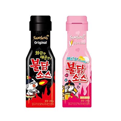 Samyang Carbo Bulldark Spicy Chicken Roasted Sauce Bulldark Spicy Chicken Roasted Sauce 2 sets Fire Noodle Challenge overseas direct shipment