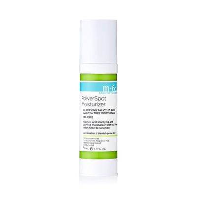 m-61 PowerSpot Moisturizer - Clarifying, hydrating and soothing oil-free moisturizer with salicylic, glycolic, witch hazel &amp; tea tree