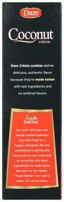 Dare Creme Cookies 10.2 ounce pack of 2 Coconut