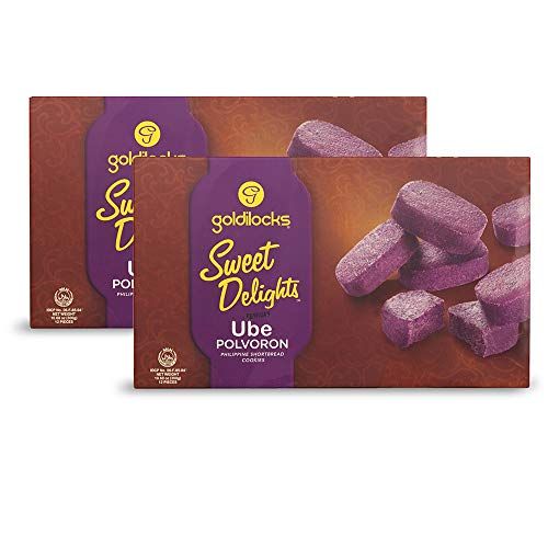 goldilocks Sweet Delights Ube Polvoron 10.60 oz 300g 2 Pack