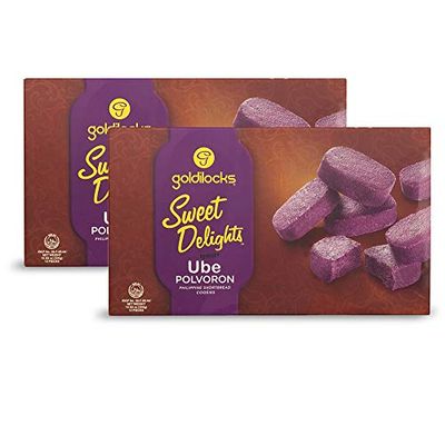 goldilocks Sweet Delights Ube Polvoron 10.60 oz 300g 2 Pack