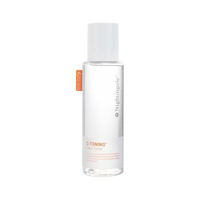 Nightingale C-Toning Clear Toner Hyaluronic Acid&amp;Vitamin Complex AHA?BHA?PHANiacinamide, Moisturizing&amp;Brightening Toner for Dull Skin, Hypoallergenic, Cruelty Free, Korean Skin Care
