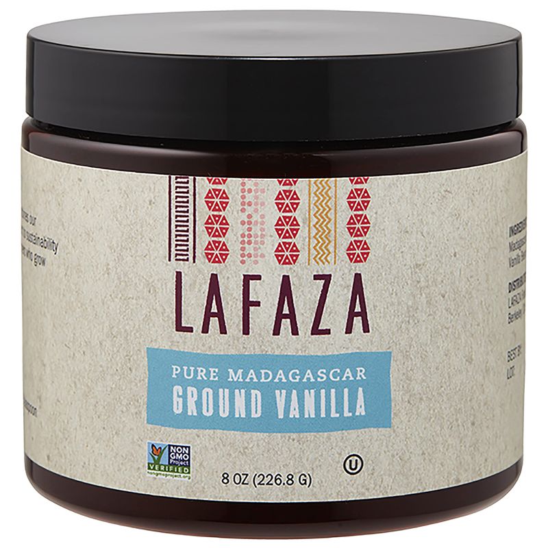 Lafaza All Natural Madagascar Bourbon Pure Ground Vanilla Bean Powder, 8oz