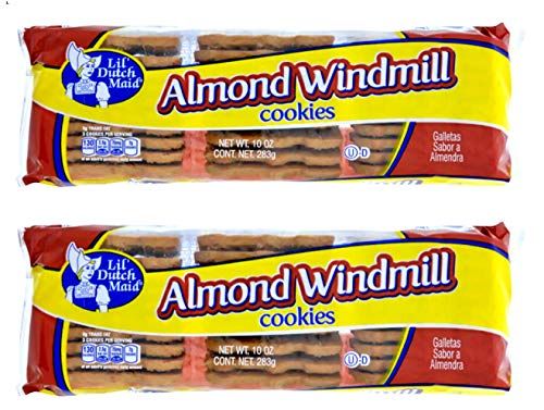 Lil Dutch Maid Almond Windmill Snack Cookies 10oz Multipack of 2