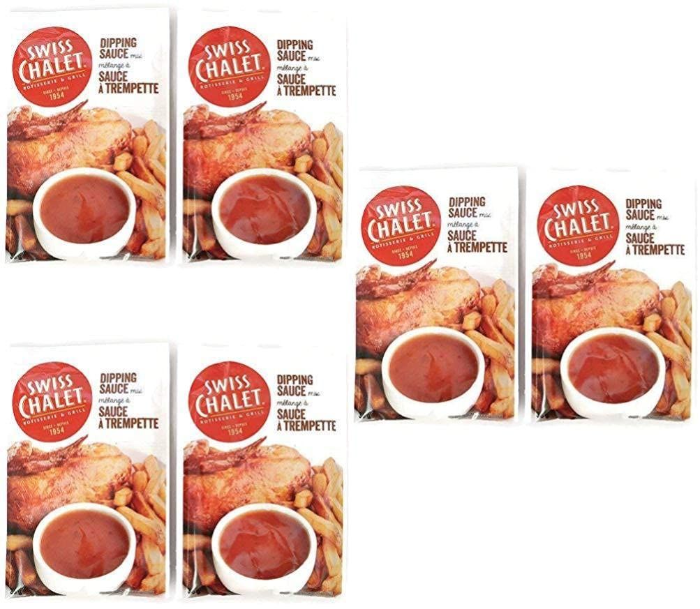 Swiss Chalet Dipping Sauce 36g 6 Pack Imported from Canada