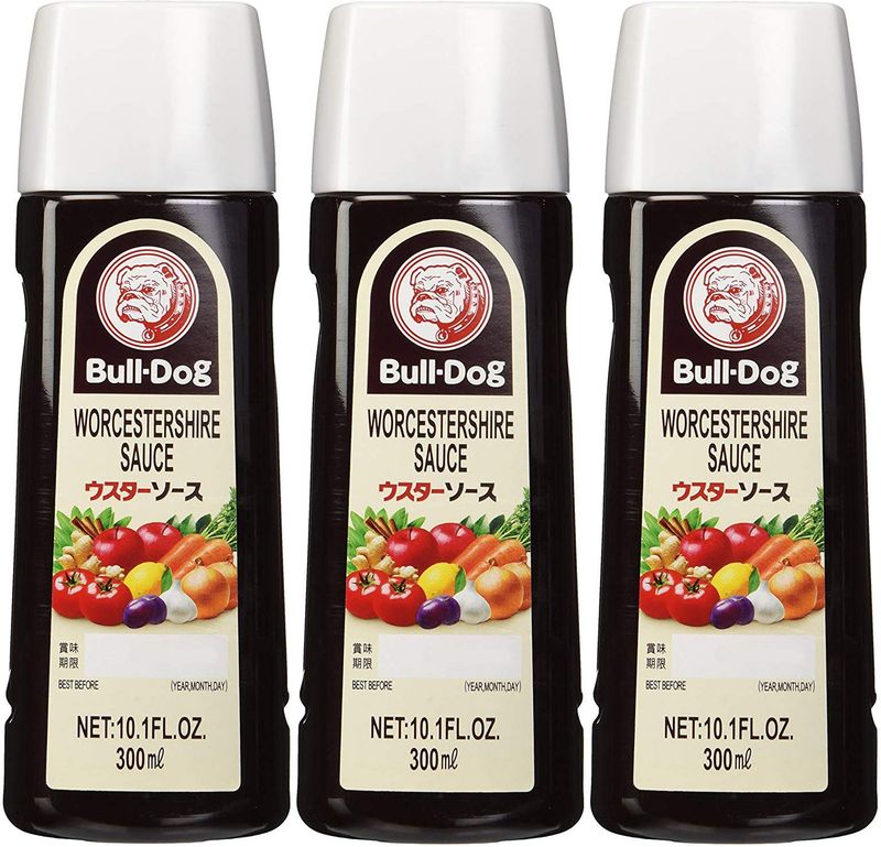 Bull-Dog Worcestershire Sauce 10.1 Fl. Oz. 3 Bottles