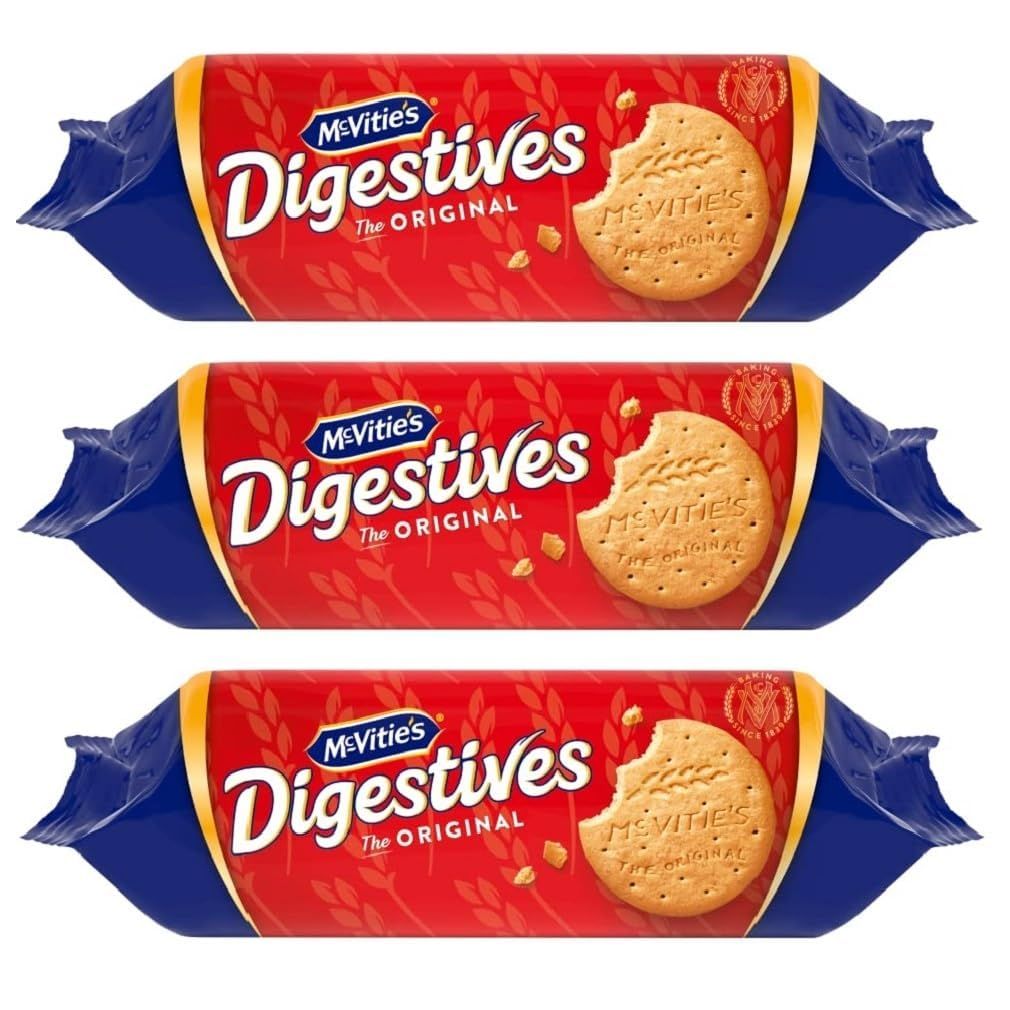 Mcvitie&#39;s Digestives Biscuits 360g Pack of 3