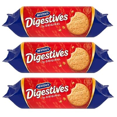 Mcvitie&#39;s Digestives Biscuits 360g Pack of 3