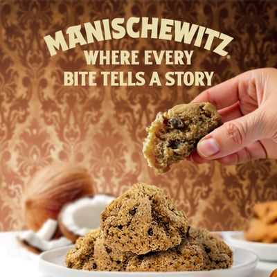 Manischewitz Hazelnut Chocolate Chip Macaroons, 10oz Coconut Macaroons Resealable Bag Dairy Free Gluten Free Coconut Cookie Kosher for Passover