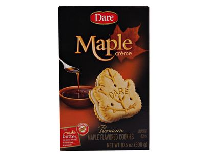 Dare Foods Maple Leaf Creme Cookies 3 10.6 Ounce Boxes