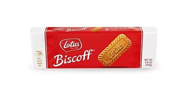 Lotus Biscoff Cookies Caramelized Biscuit Cookies 8.8 Ounce Pack of 2 ZiQ Clear 4x6 zip bag