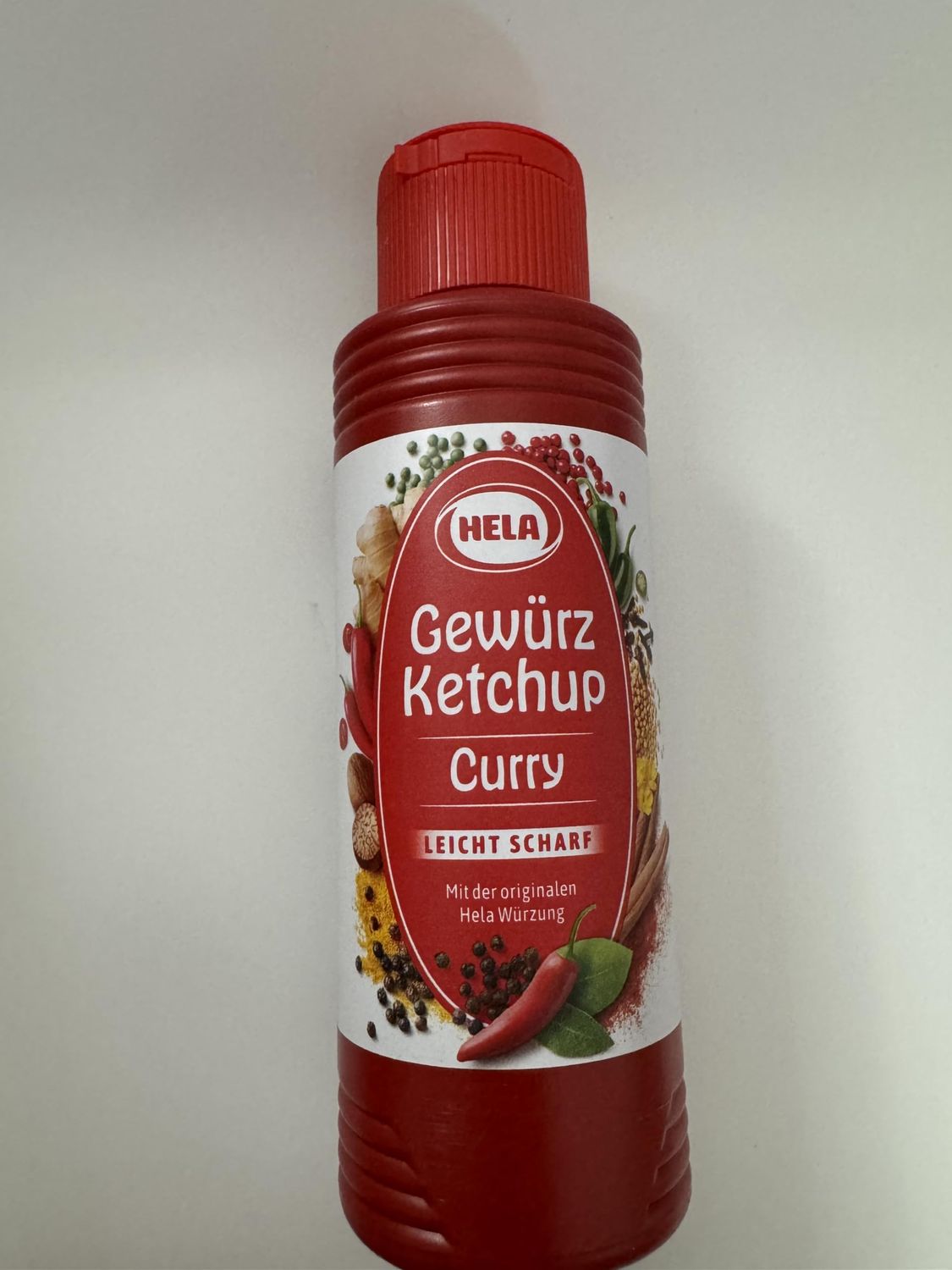 Hela Curry Gewurz Hot Ketchup -Pack of 2 X 300 mililiter Ea.