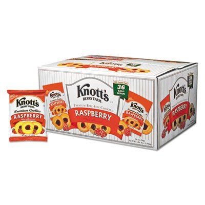 Knott's Berry Farm 59636 Premium Berry Jam Shortbread Cookies, 2 oz Pack, 36Carton