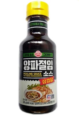 OTTOGI PICKLING SAUCE FOR ONION, great dipping sauce for Korean BBQ 330g - 1 Pack