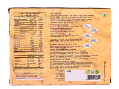 Karachi Biscuits Fruit Biscuits