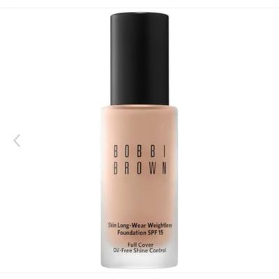 Bobbi Brown Skin Long-Wear Weightless Foundation Broad Spectrum SPF 15 - C-026 Cool Ivory Very Light Beige - .44 fl oz 13 mL