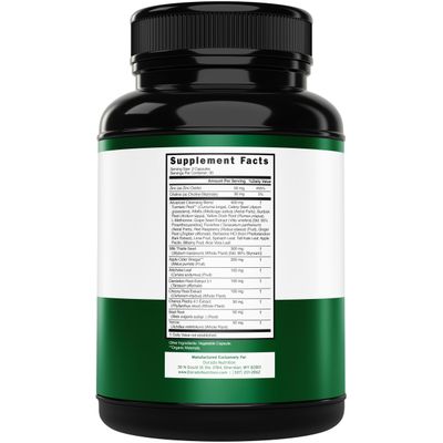 Liver Cleanse Detox &amp; Repair 27 in 1 Formula - Milk Thistle, Dandelion Root, Turmeric, Artichoke Extract &amp; More - Detox Cleanse Supplement, Liver Support for Adults, Vegan - 60 Capsules
